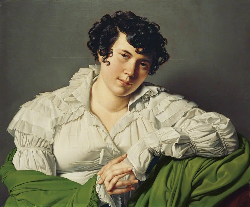 Portrett av Madame de Staël - Jean-Auguste-Dominique Ingres