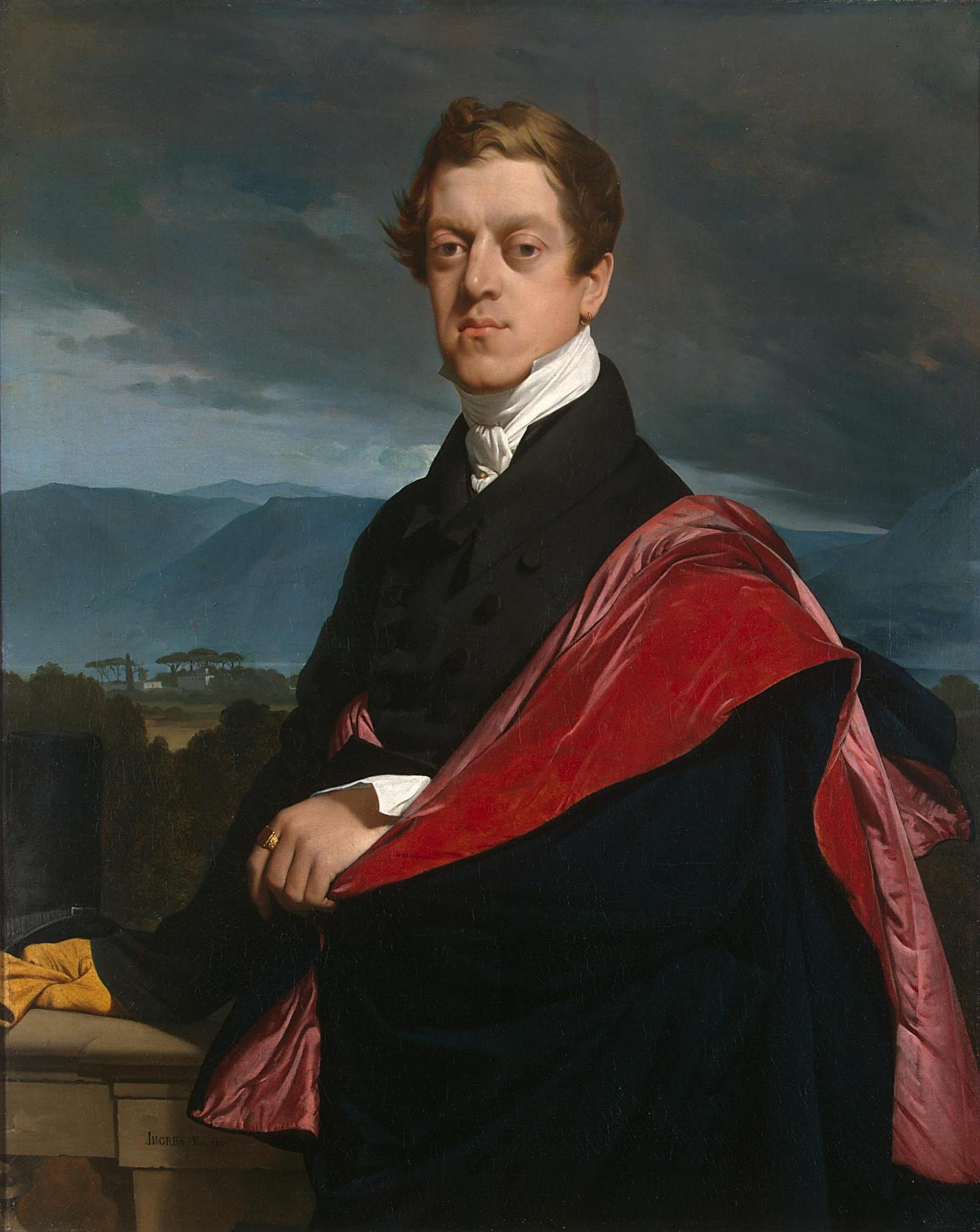 Grev Nicolas Dimitrievitch Gouriev - Jean-Auguste-Dominique Ingres