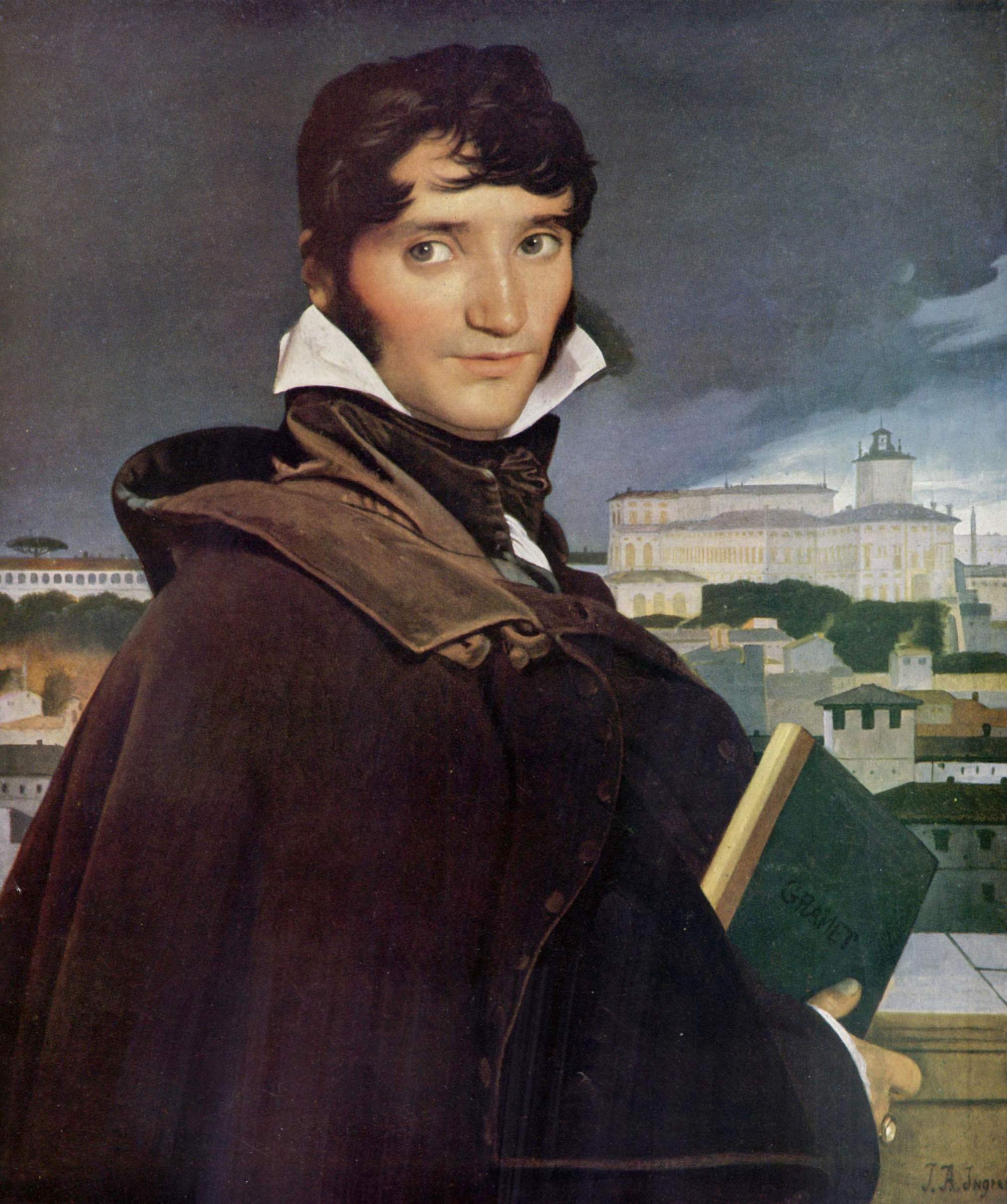 Portrait de François-Marius Granet - Jean-Auguste-Dominique Ingres
