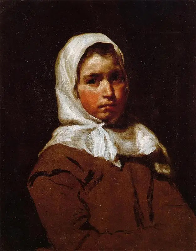 Jeune paysanne - Diego Velázquez - Alpha Reproduction