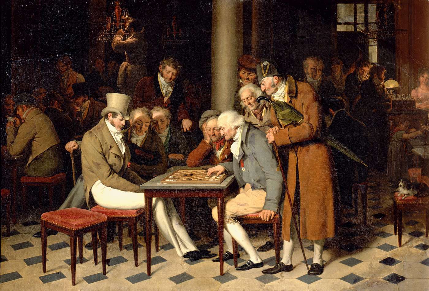 L’Intérieur d’un café - Louis-Léopold Boilly