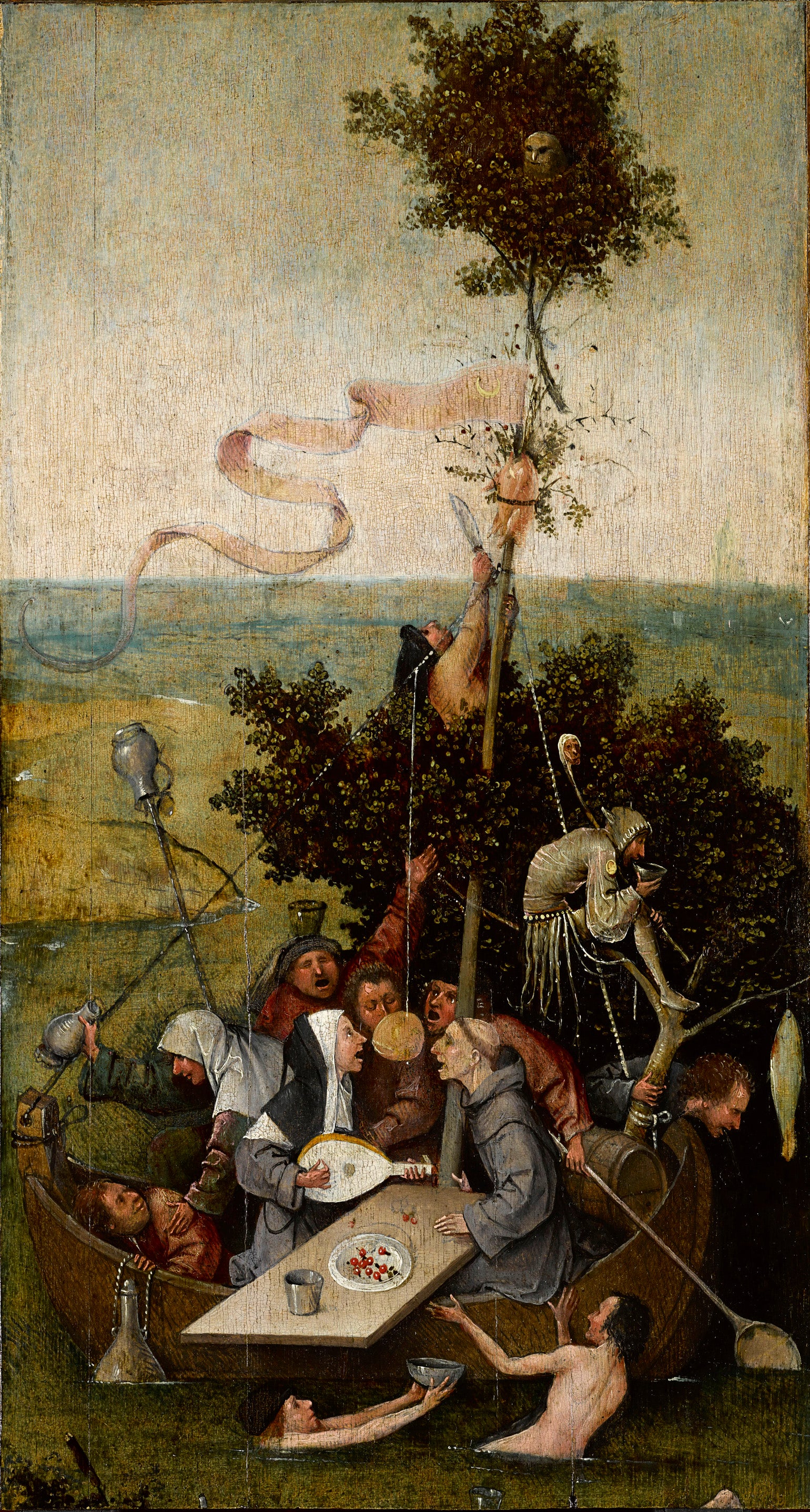 De galei av de gale - Hieronymus Bosch