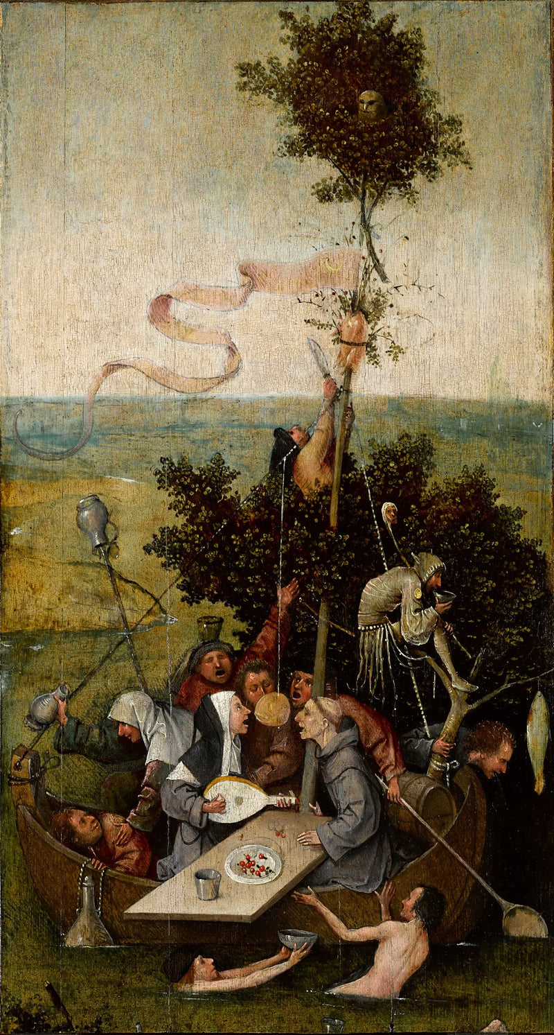 De galei av de gale - Hieronymus Bosch