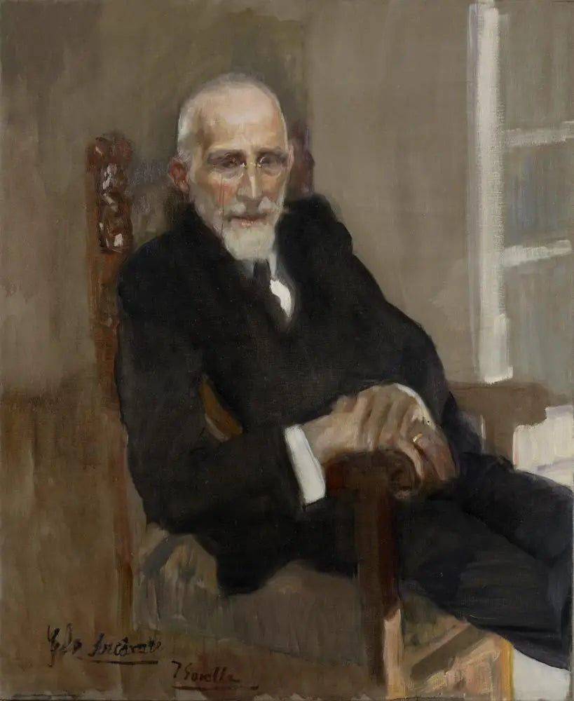 Reproduction du tableau « Gumersindo de Azcárate - Joaquín Sorolla » par Alpha Reproduction en peinture à l’huile