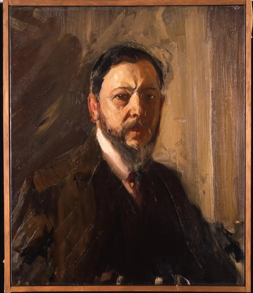 Reproduction du tableau « Portrait de l'artiste - Joaquín Sorolla » par Alpha Reproduction en peinture à l’huile