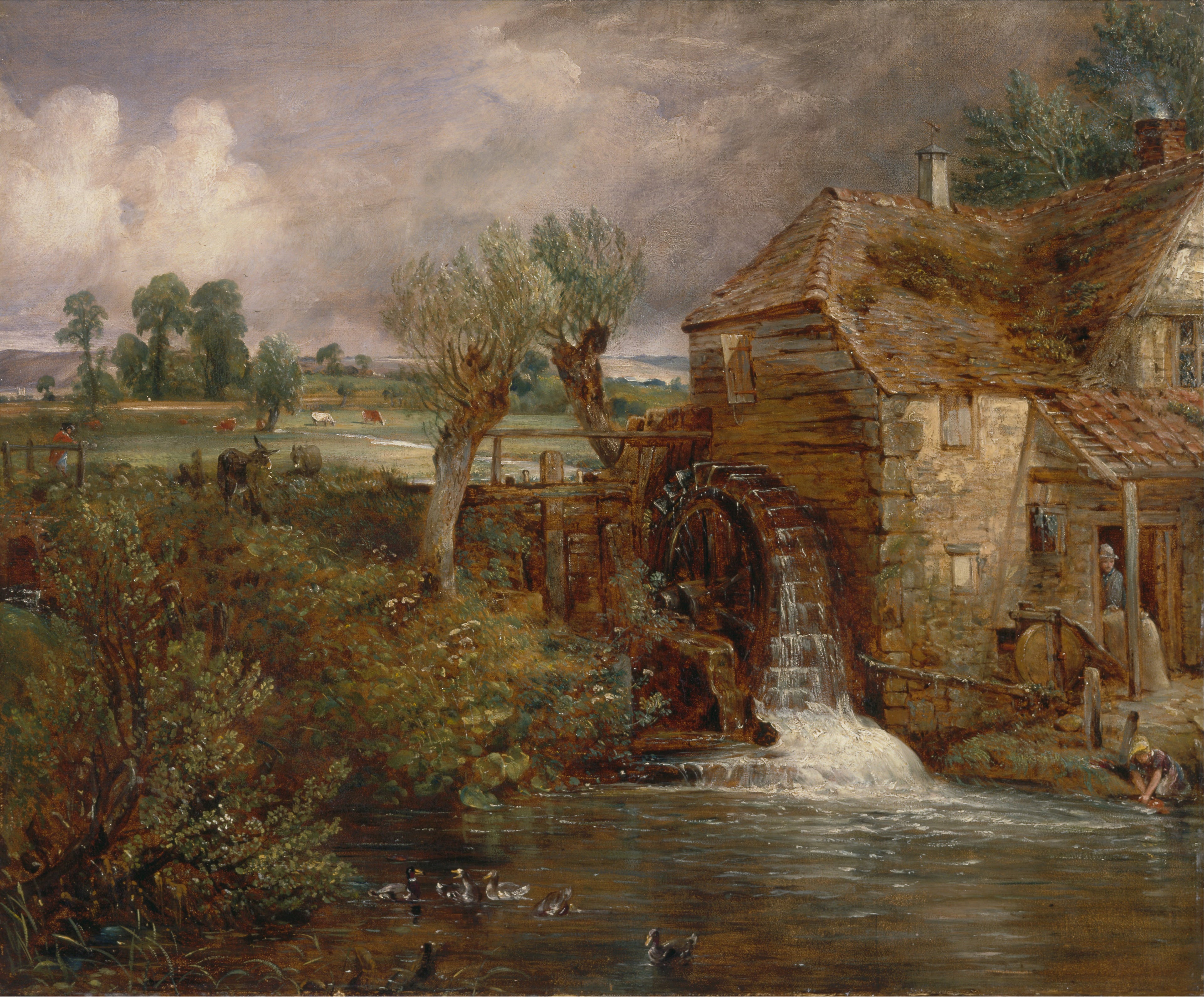 Moulin de Parham, Gillingham - John Constable