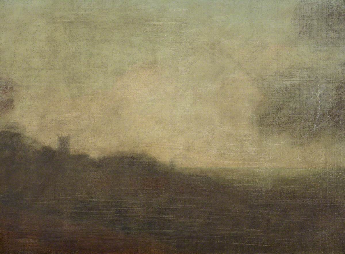 Étude de paysage (verso) - John Constable