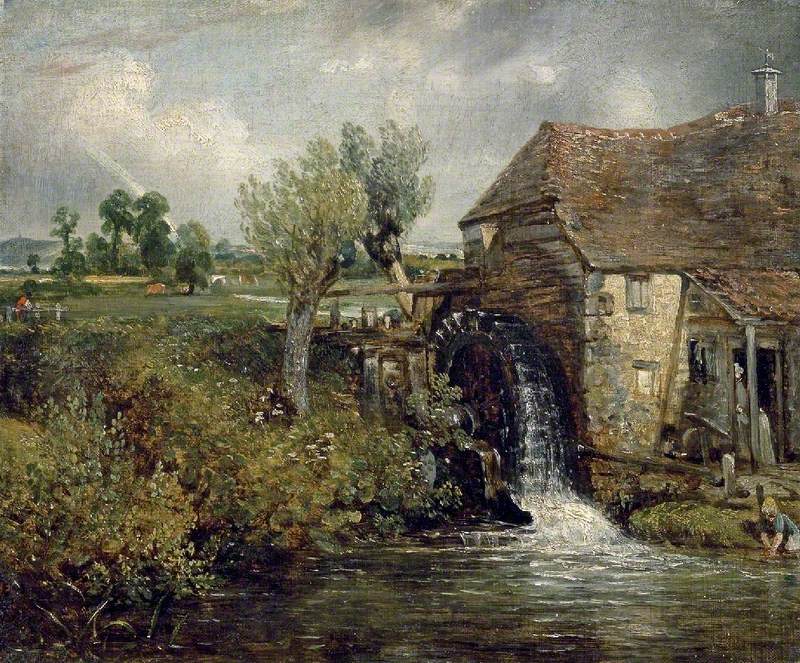 Moulin de Parham, Gillingham, Dorset - John Constable