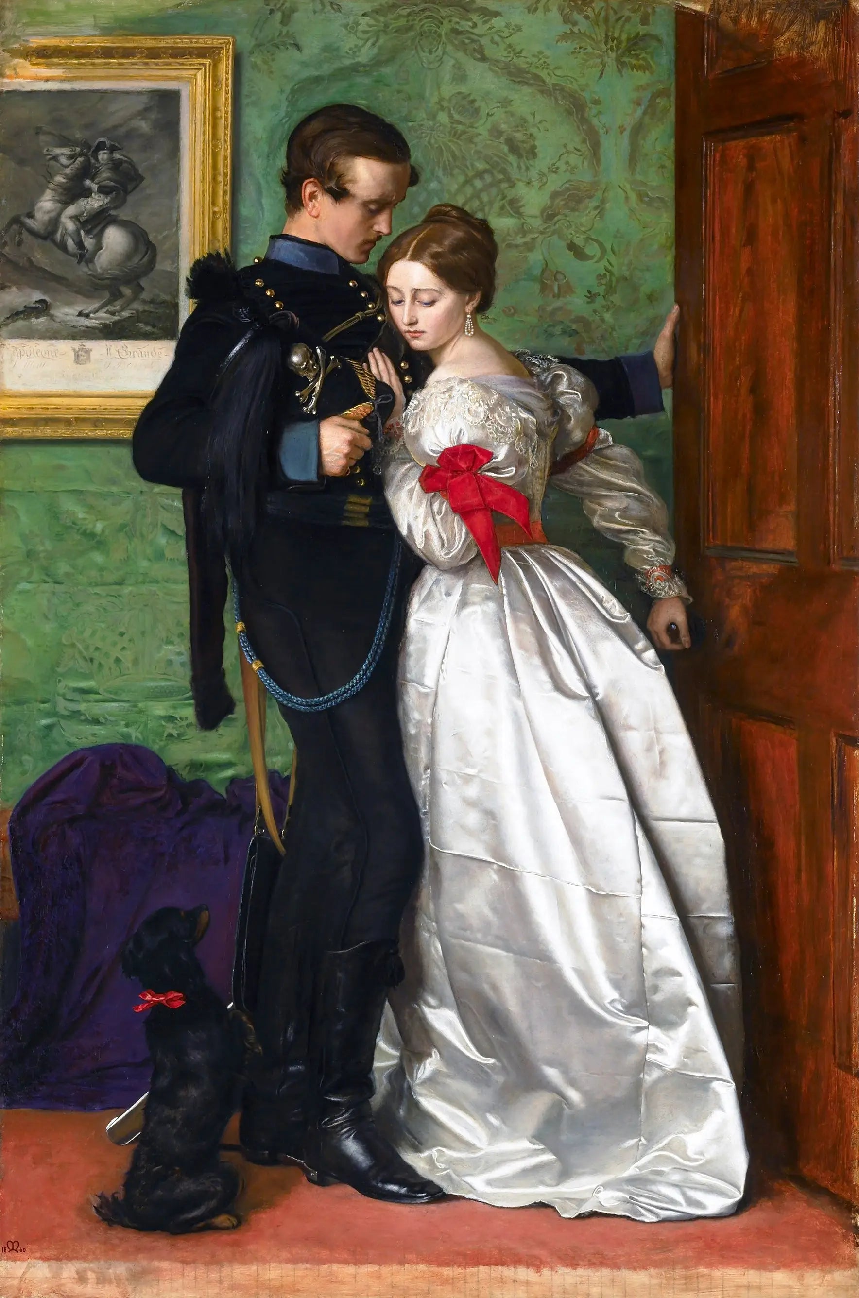 Le Brunswicker noir - John Everett Millais - Alpha Reproduction