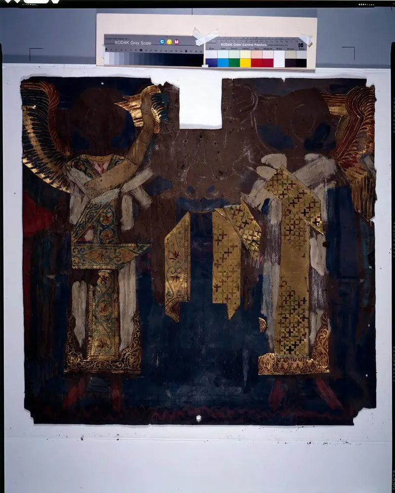 Overleggstegning for «Frieze of the Angels», Boston offentlige bibliotek - John Singer Sargent