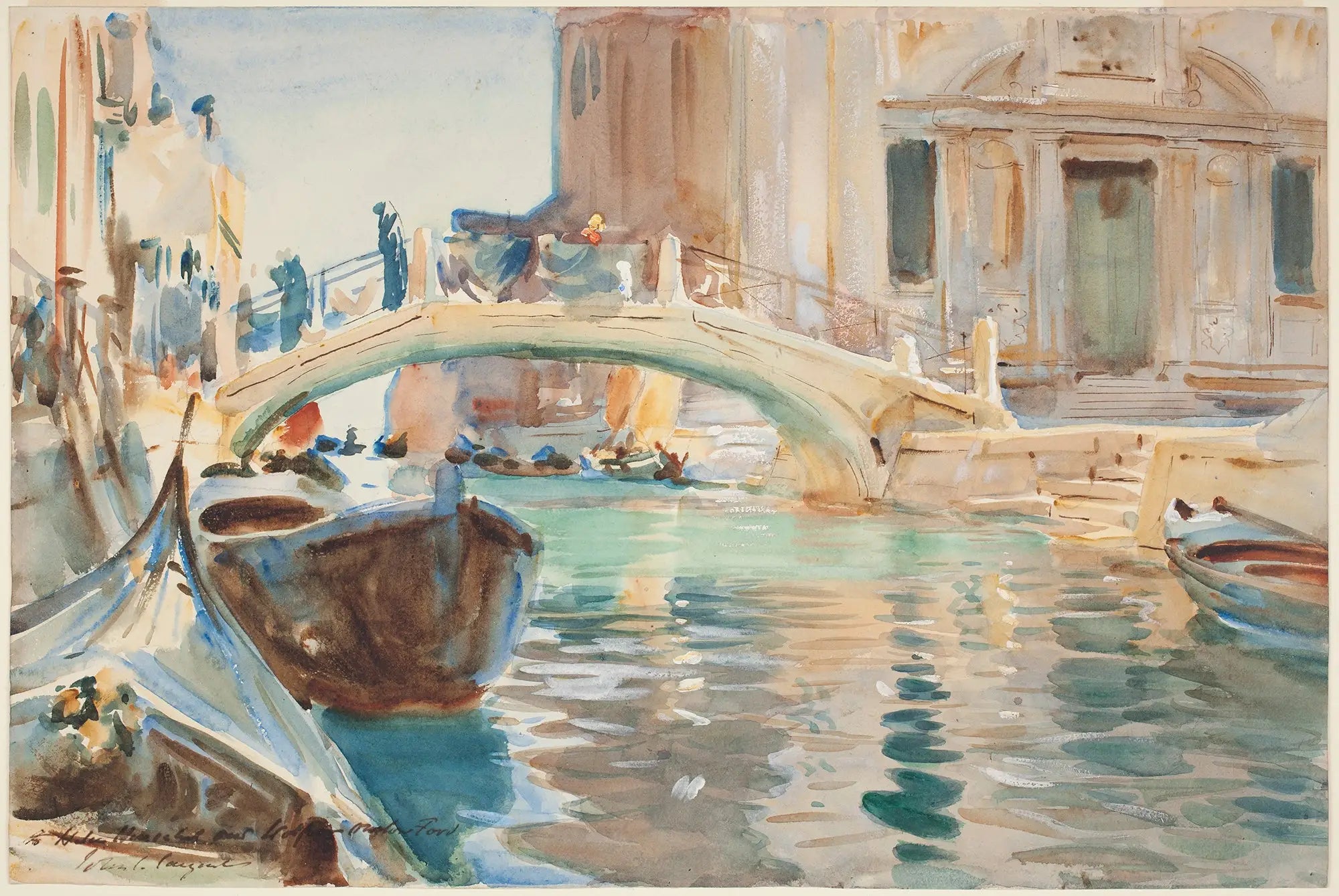 Reproduction du tableau « San Giuseppe di Castello, Venise - John Singer Sargent » par Alpha Reproduction en peinture à l’huile