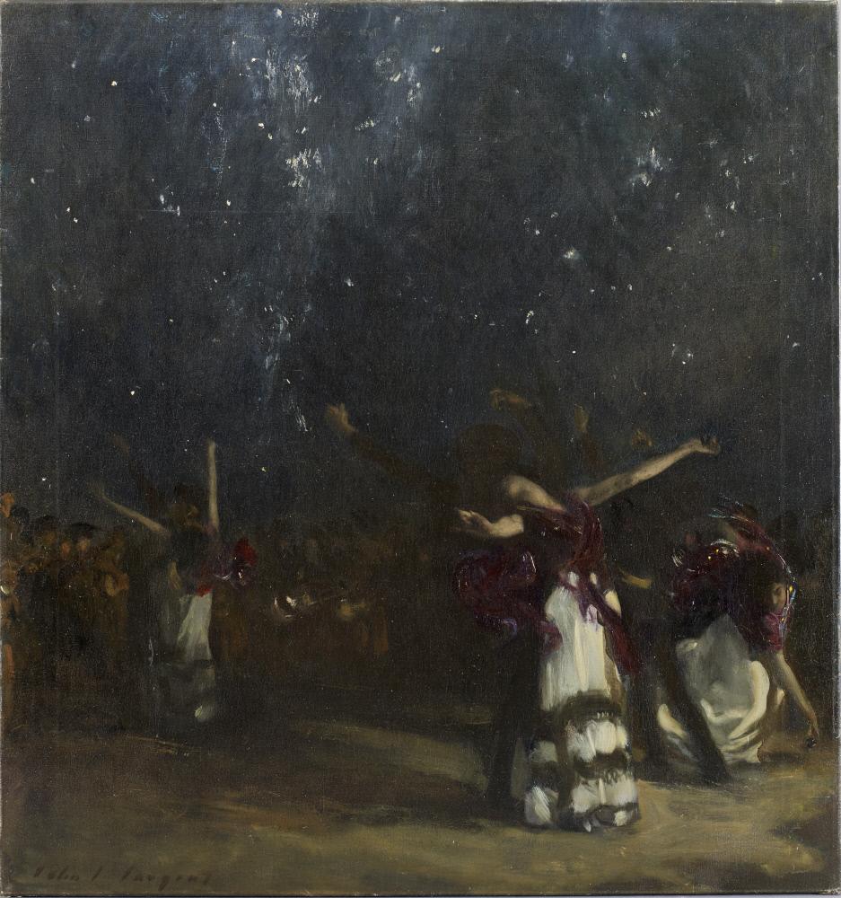 Reproduction du tableau « La danse espagnole - John Singer Sargent » par Alpha Reproduction en peinture à l’huile