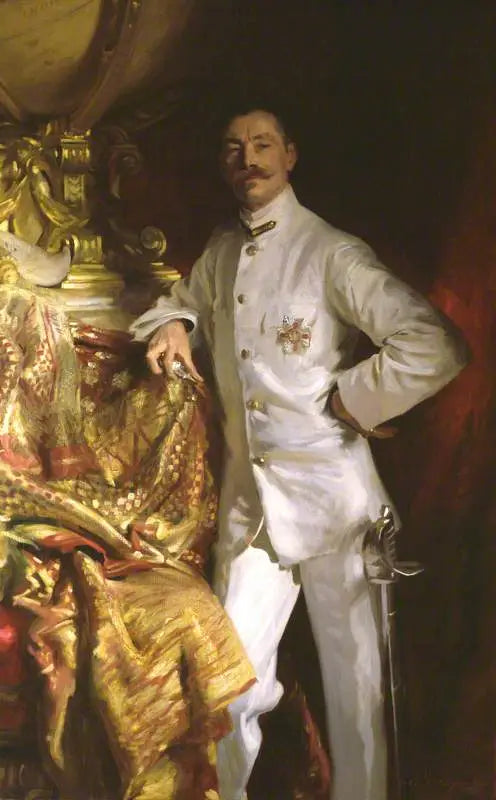 Reproduction du tableau « Sir Frank (Athelstane) Swettenham - John Singer Sargent » par Alpha Reproduction en peinture à l’huile