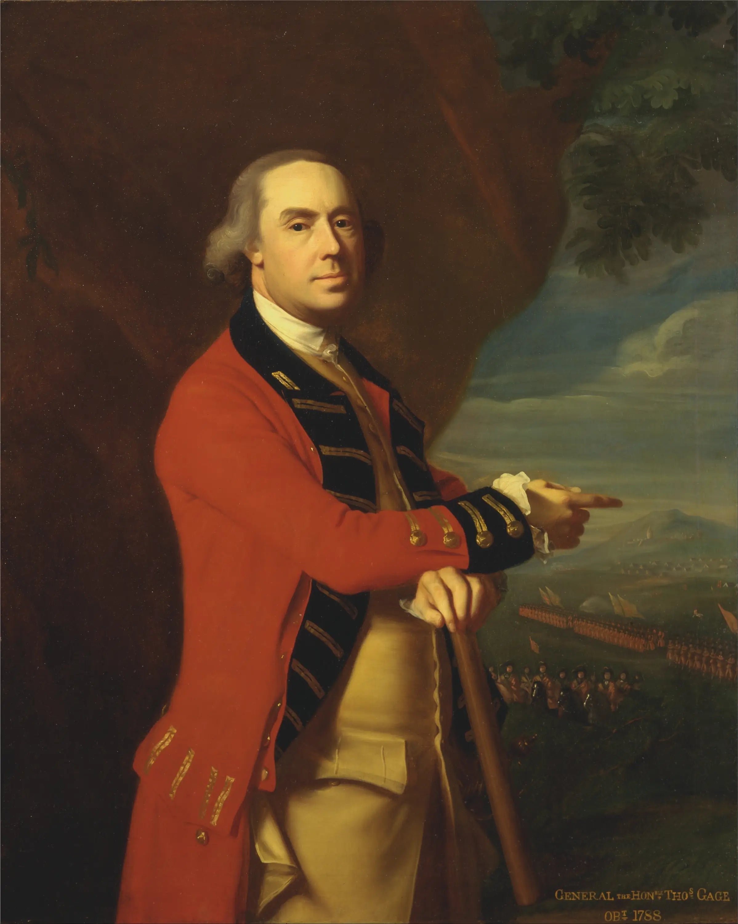 Général Thomas Gage - John Singleton Copley - Alpha Reproduction