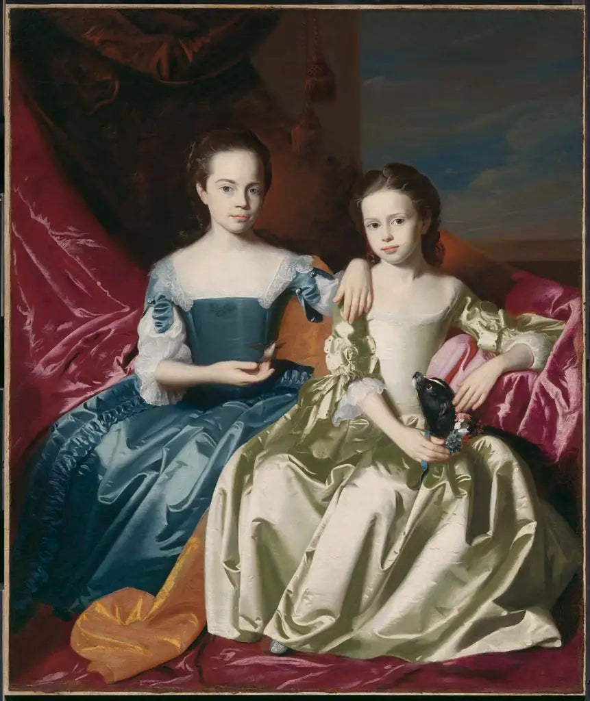 Marie et Élisabeth Royall - John Singleton Copley - Alpha Reproduction