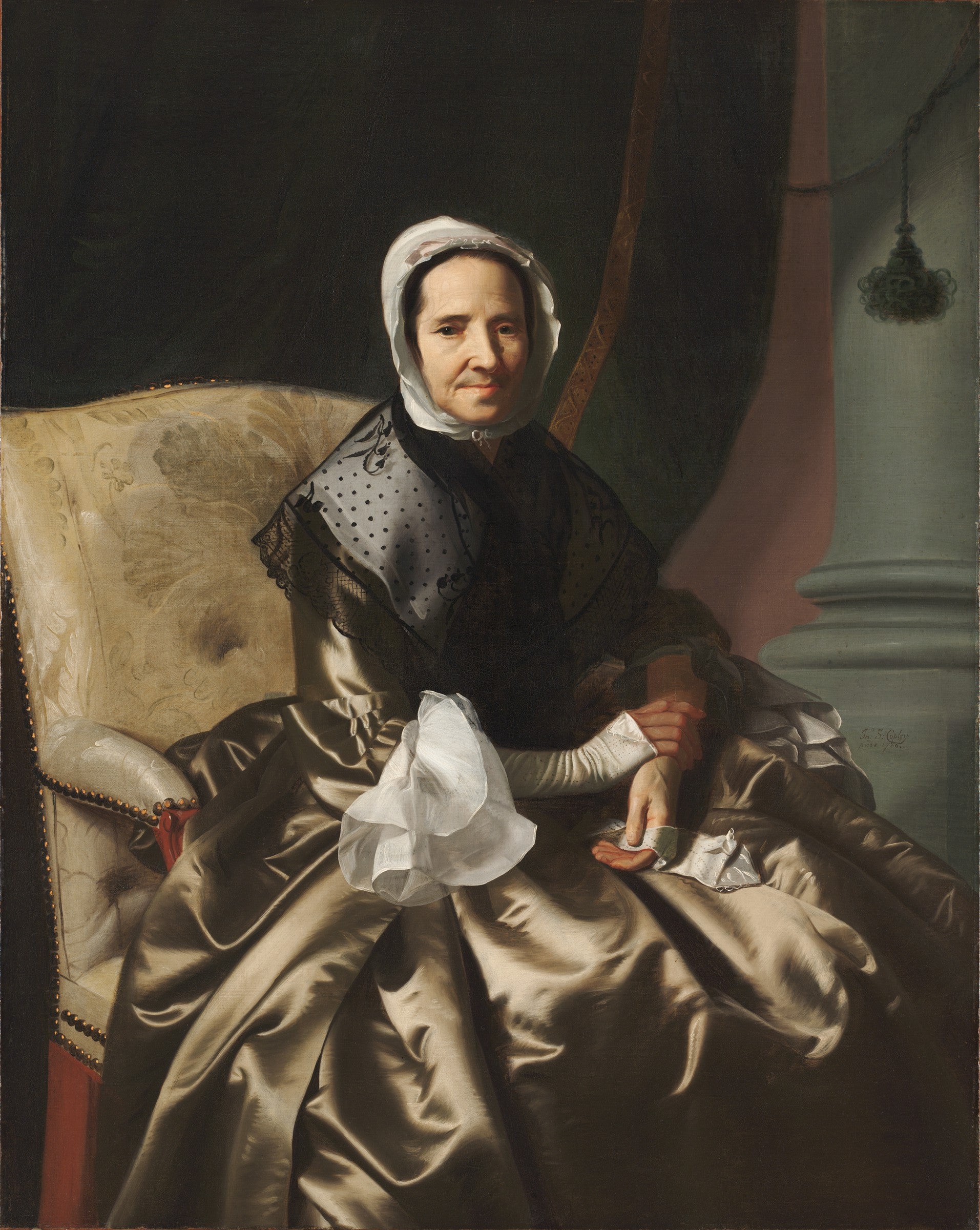 Sarah Morecock Boylston (Mme Thomas Boylston) (1696-1774) - John Singleton Copley