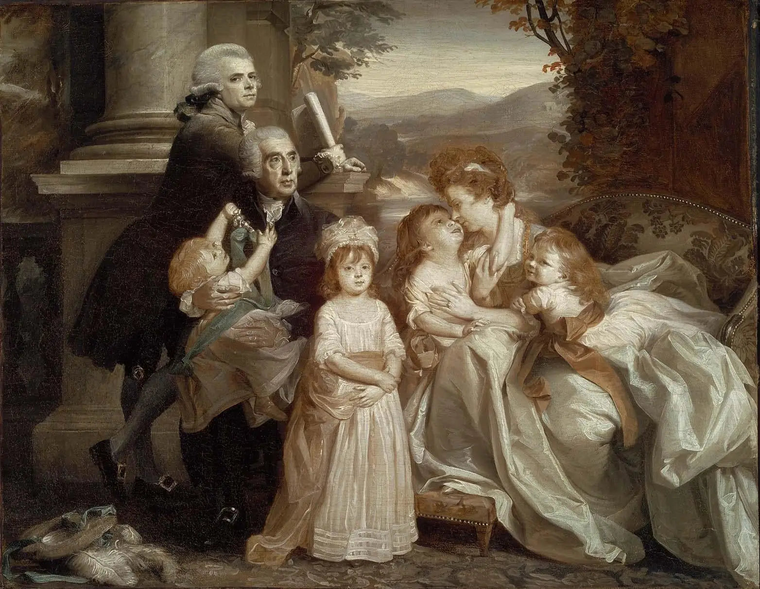 La famille Copley - John Singleton Copley - Alpha Reproduction