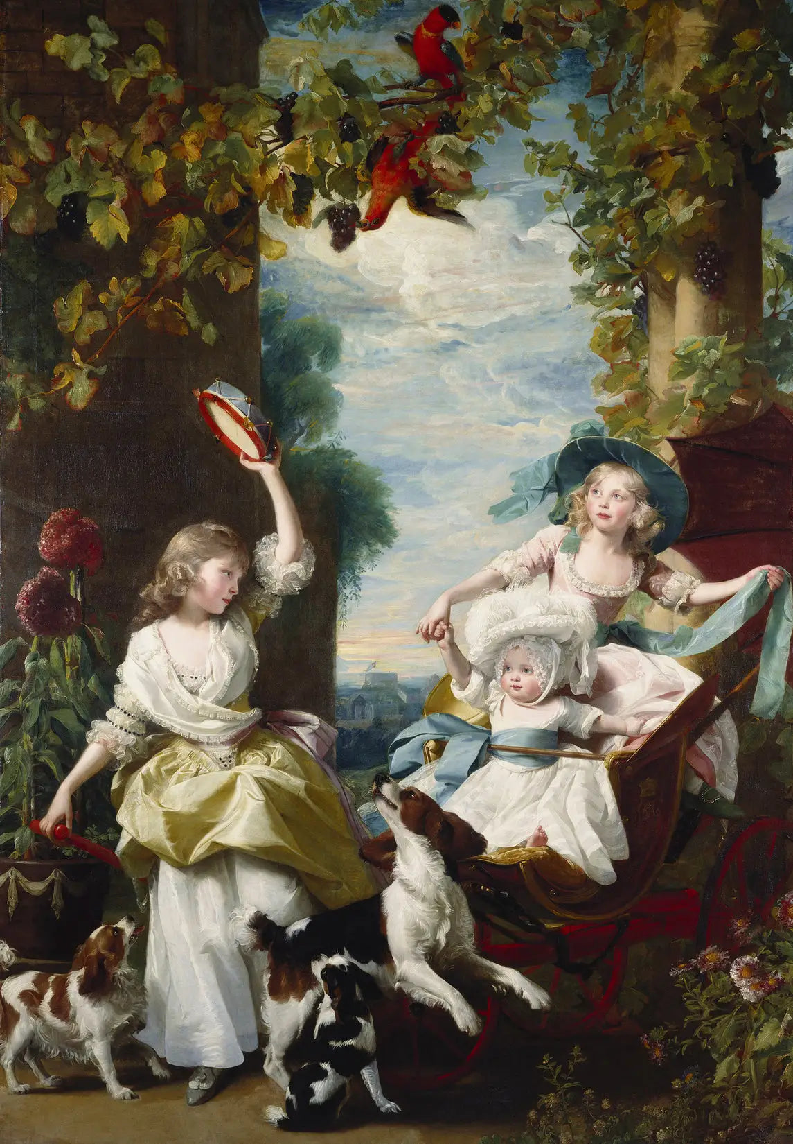 Les trois plus jeunes filles de George III - John Singleton Copley - Alpha Reproduction