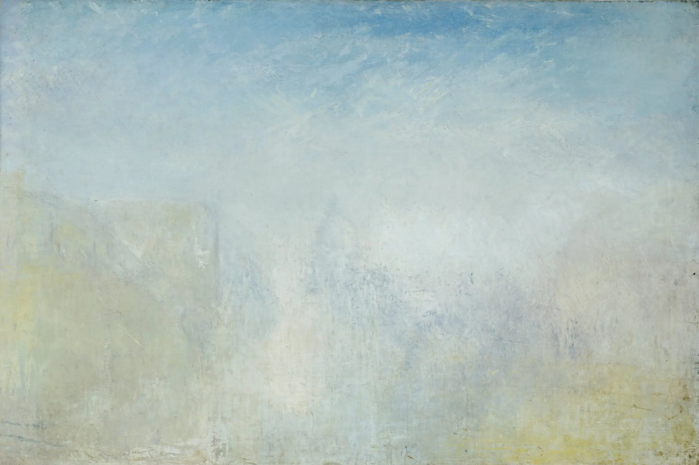 Reproduction du tableau « Venice with the Salute - J. M. W. Turner » par Alpha Reproduction en peinture à l’huile