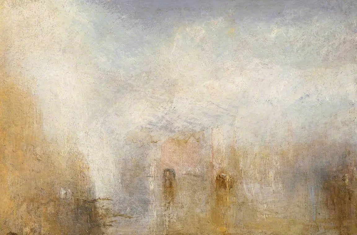 Reproduction du tableau « Scene in Venice - J. M. W. Turner » par Alpha Reproduction en peinture à l’huile