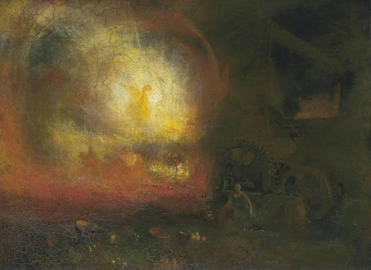 Reproduction du tableau « The Hero of a Hundred Fights - J. M. W. Turner » par Alpha Reproduction en peinture à l’huile