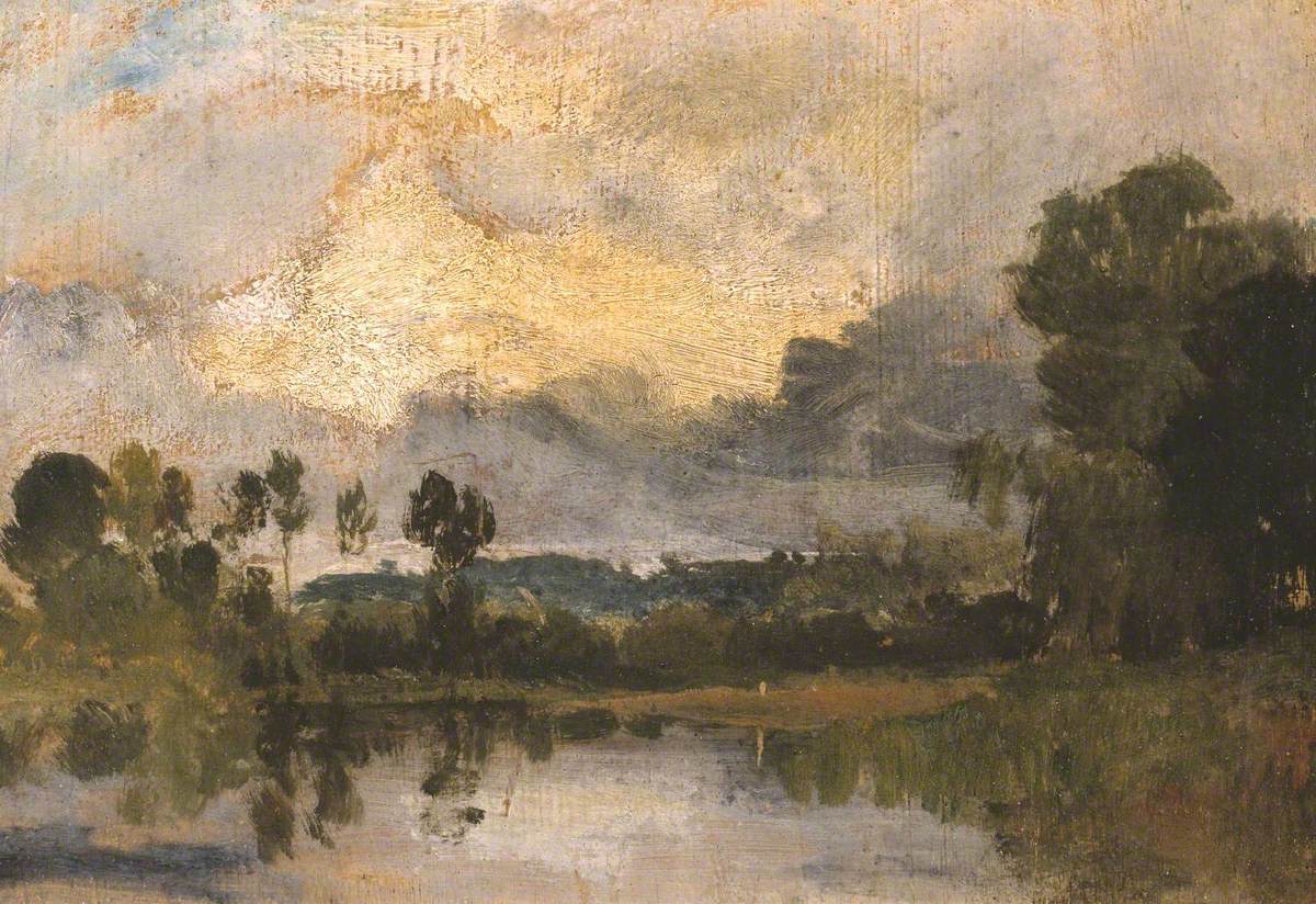 Reproduction du tableau « The Thames near Windsor - J. M. W. Turner » par Alpha Reproduction en peinture à l’huile