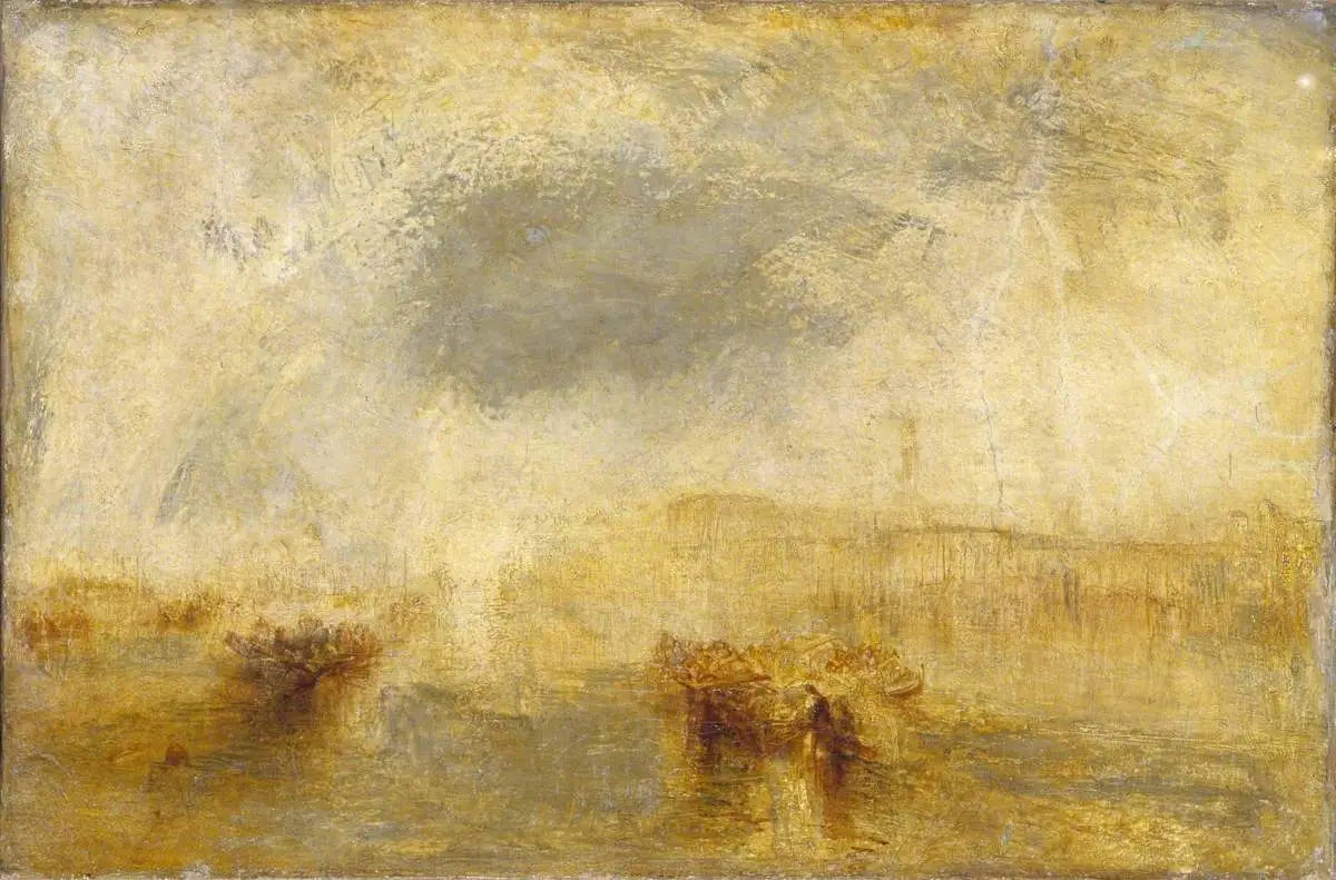 Reproduction du tableau « Venice - Noon - J. M. W. Turner » par Alpha Reproduction en peinture à l’huile