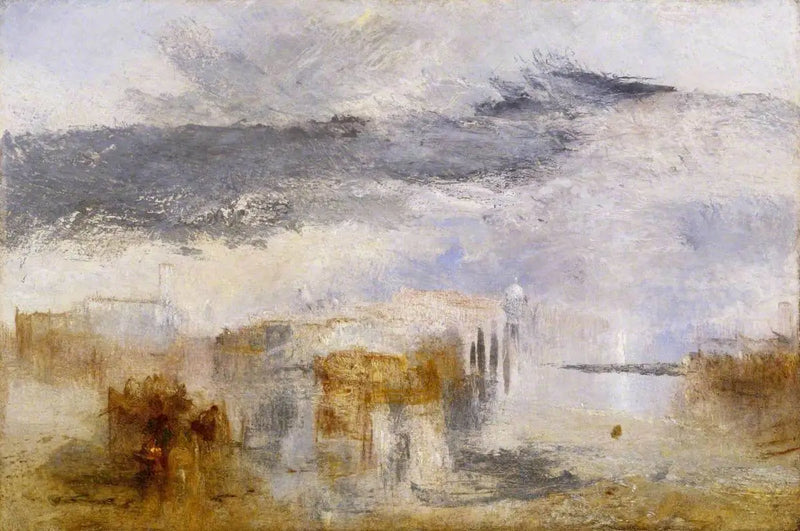 Venezia - Solnedgang, en Fisker - J. M. W. Turner