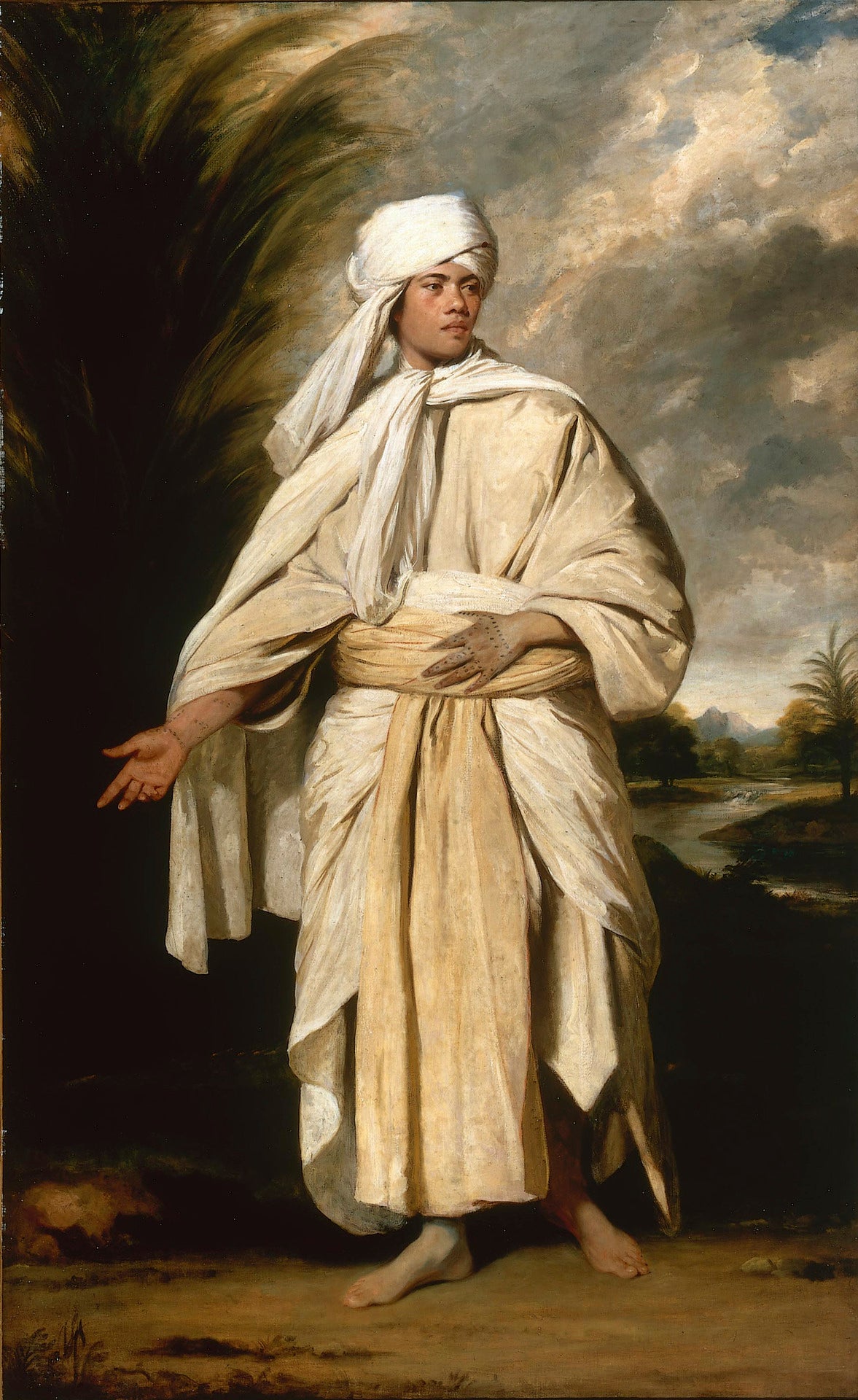 Portrait d'Omai - Joshua Reynolds