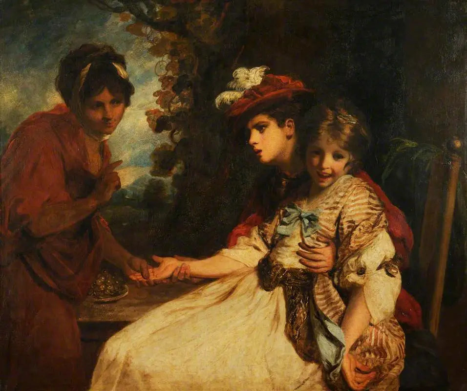 Une diseuse de bonne aventure - Joshua Reynolds - Alpha Reproduction