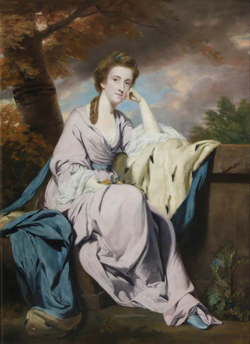 Lady Elizabeth Harcourt Lady Lee (1739-1811) - Joshua Reynolds - Alpha Reproduction
