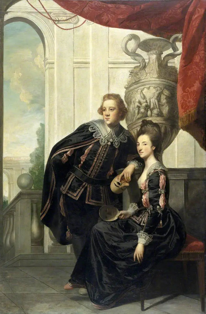 Sir Watkin Williams-Wynn (1749–1789) et Lady Henrietta Williams-Wynn (1748–1769) - Joshua Reynolds - Alpha Reproduction
