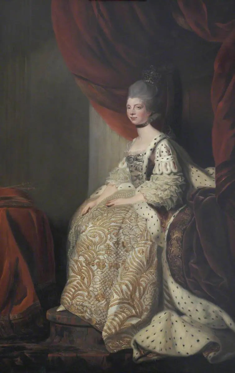 La reine Charlotte (1744–1818) - Joshua Reynolds - Alpha Reproduction