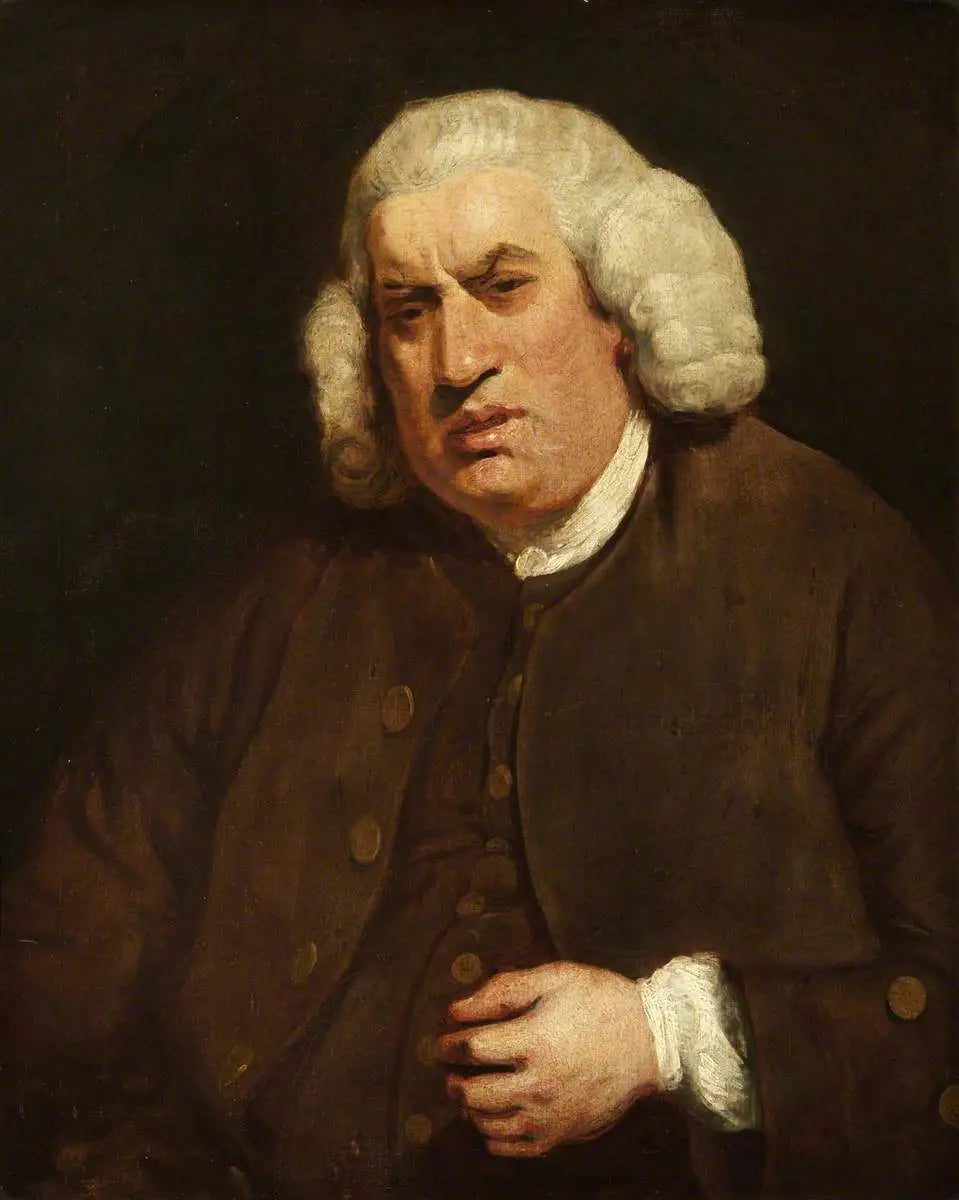 Samuel Johnson (1709–1784) - Joshua Reynolds - Alpha Reproduction