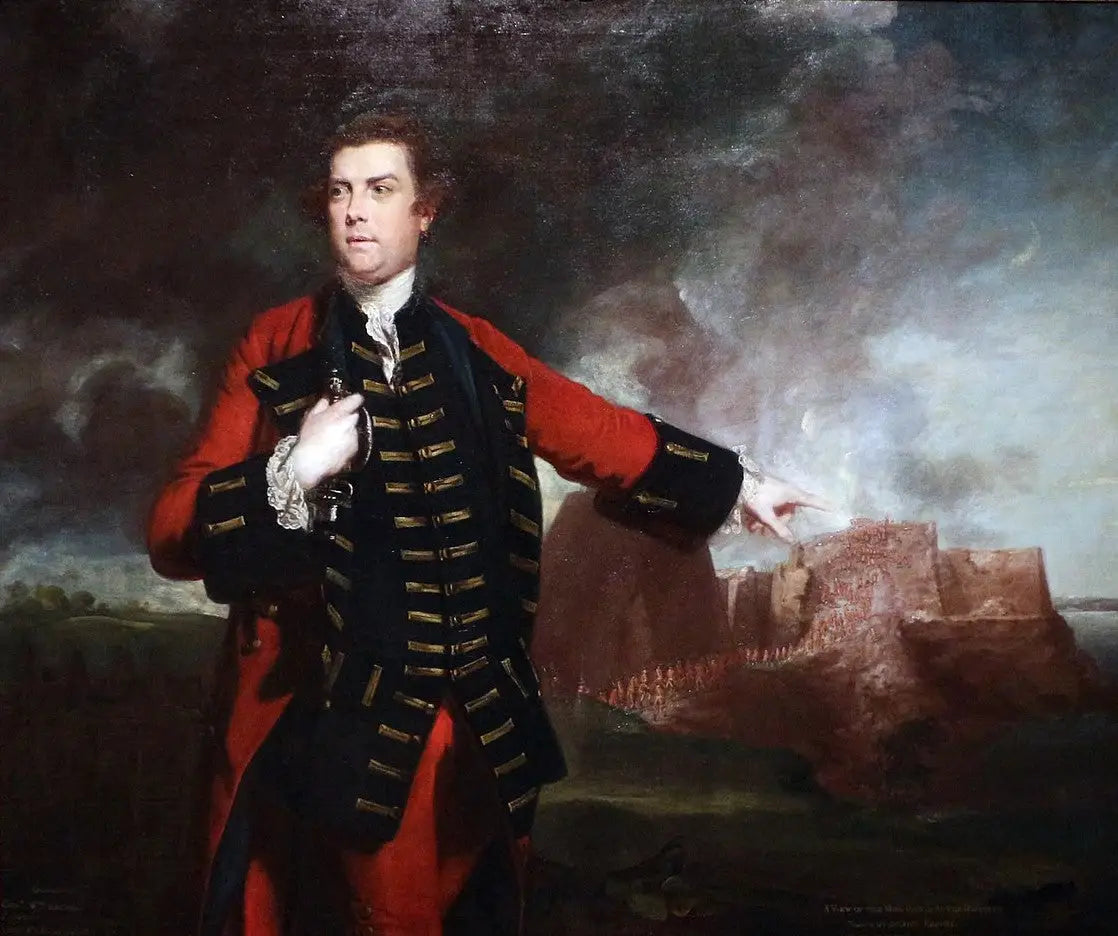 Général William Keppel à l’assaut du château de Morro - Joshua Reynolds - Alpha Reproduction