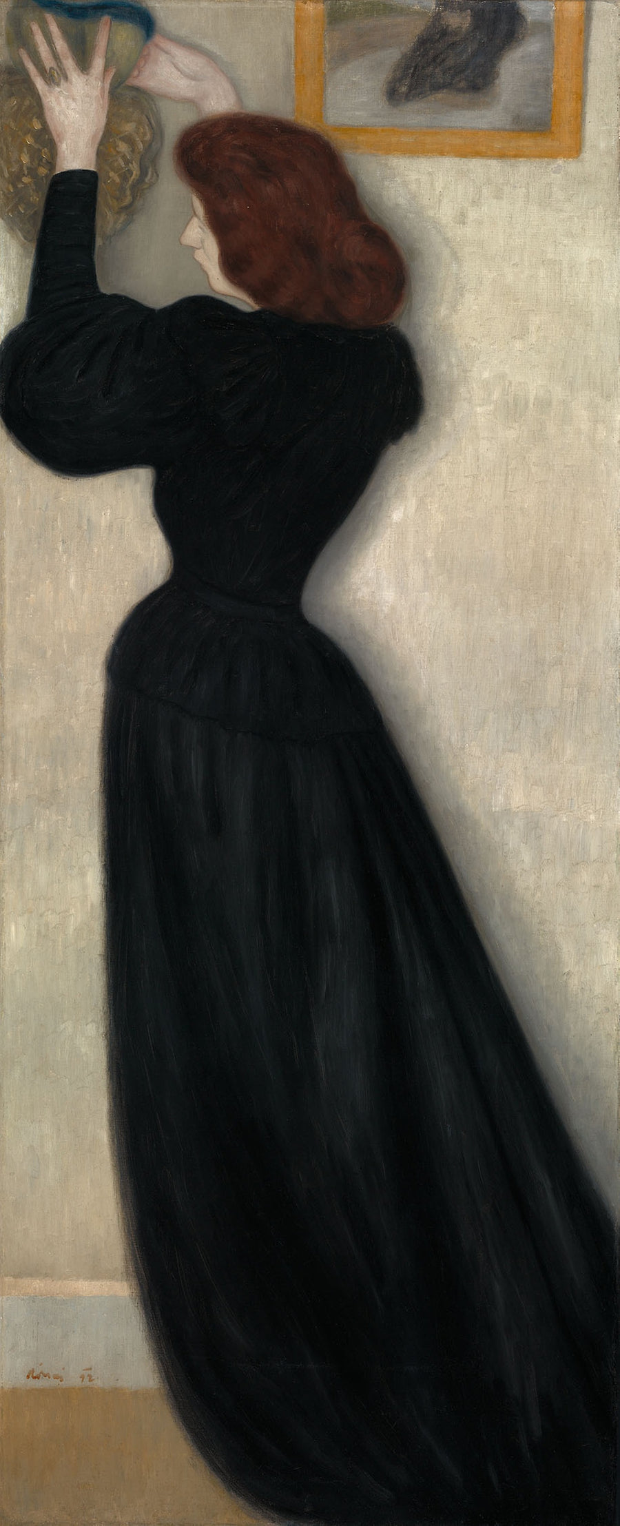 Femme élancée au vase - József Rippl-Rónai