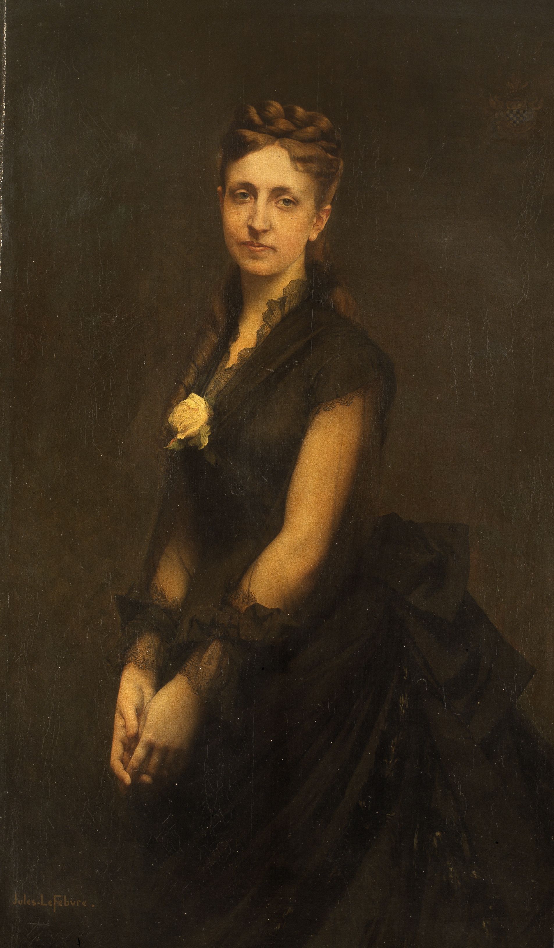 Portrait de la comtesse Oswald de Kerchove de Denterghem - Jules Lefebvre