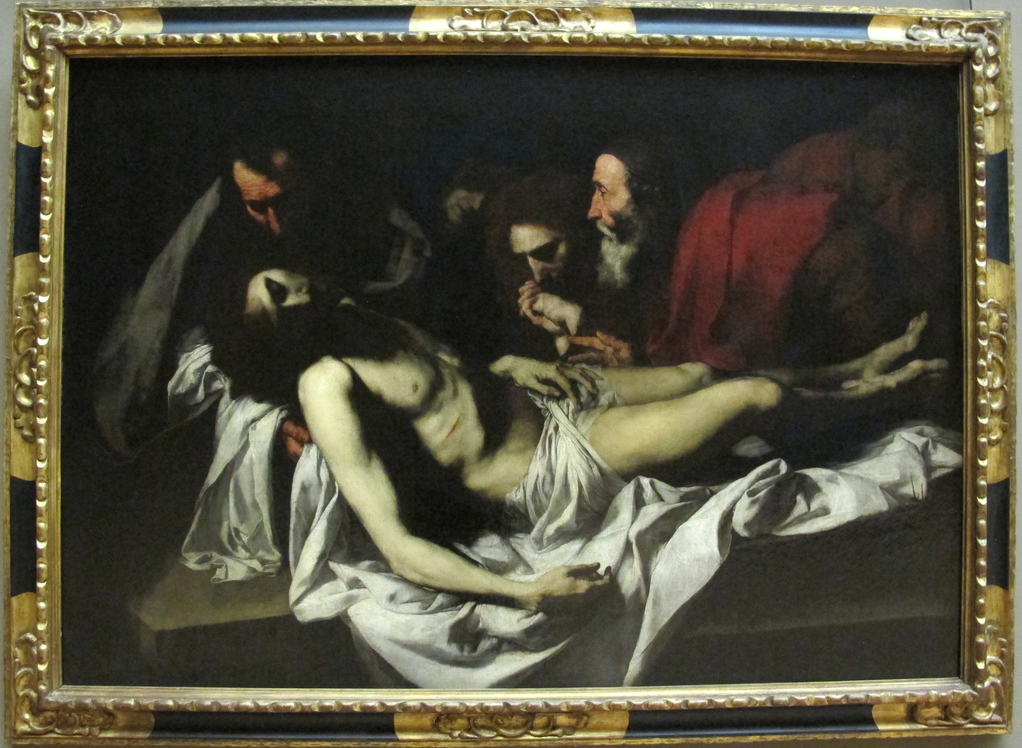 La Déposition du Christ - Jusepe de Ribera - Alpha Reproduction