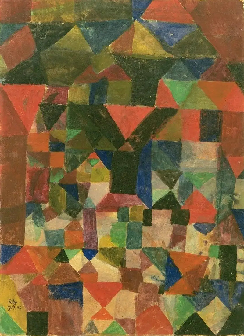 Urban type construction - Paul Klee