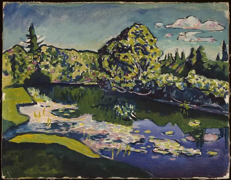 Akhtyrka, parkens dam - Vassily Kandinsky