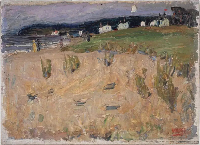 Binz på Rügen (Skumring) - Vassily Kandinsky