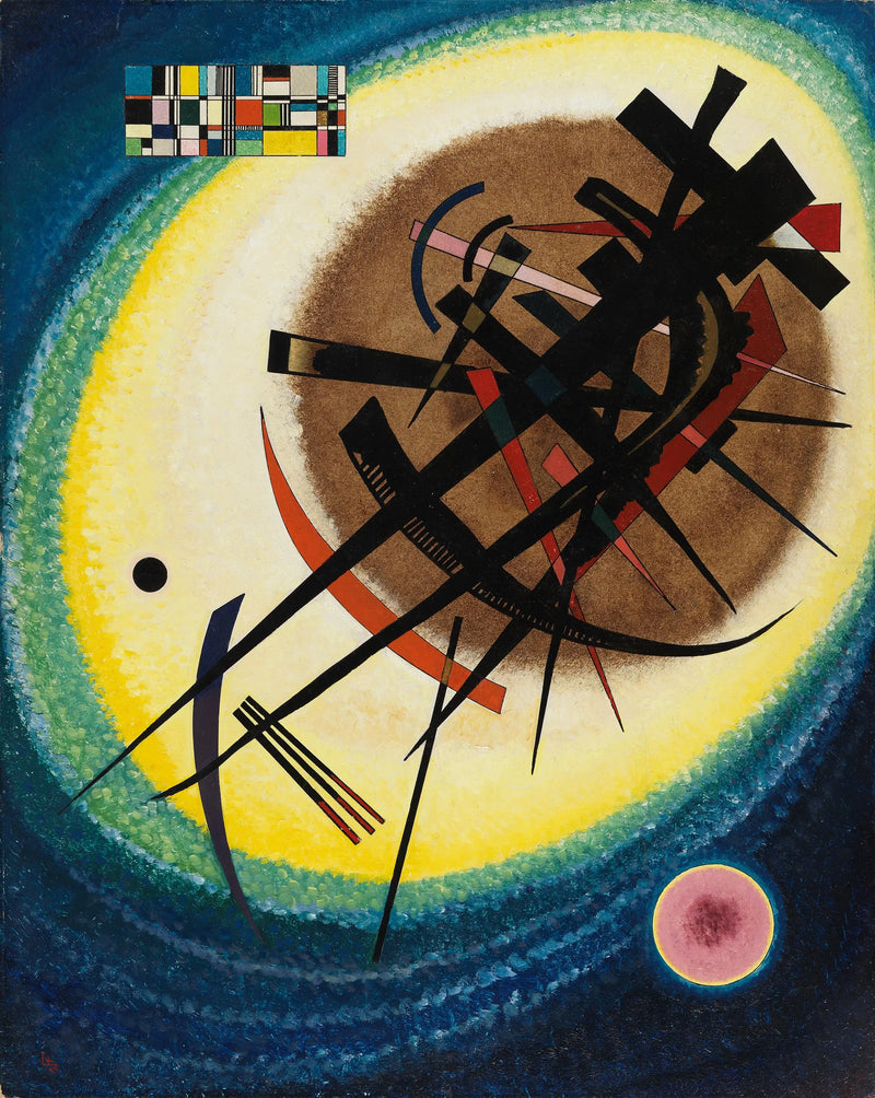 I den lyse ovalen - Vassily Kandinsky