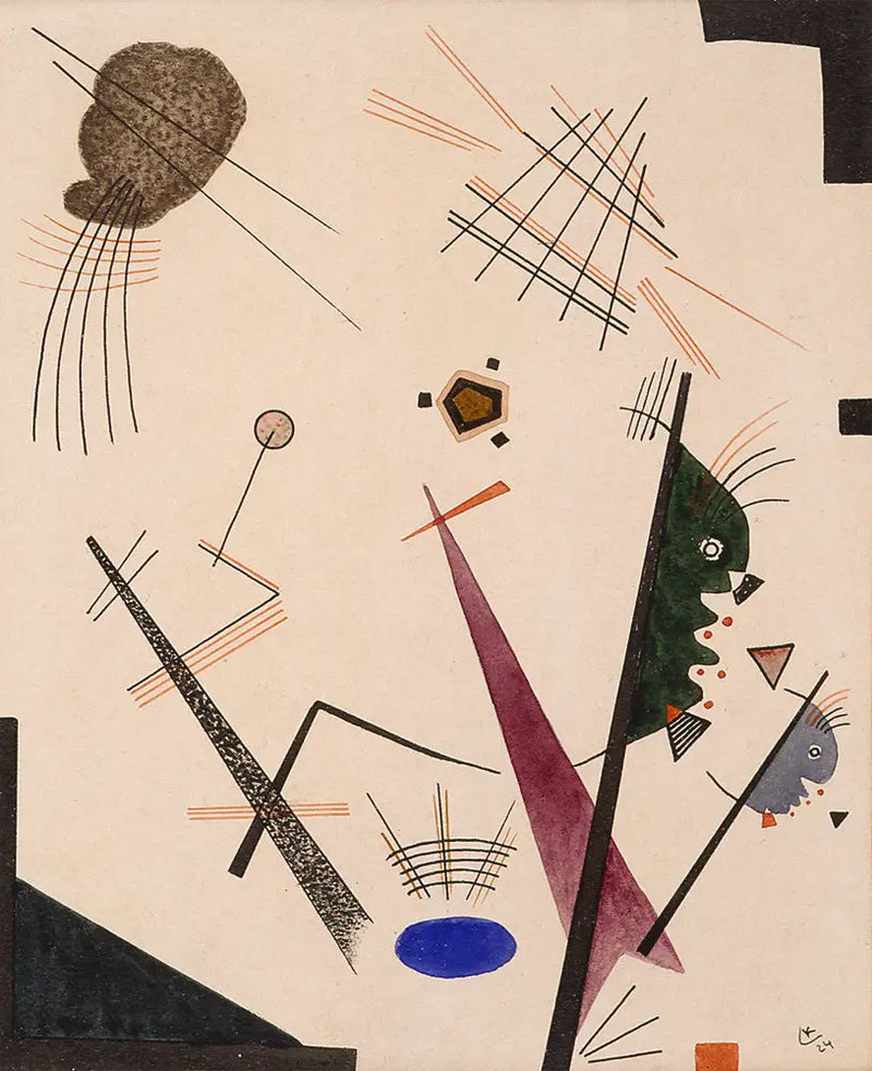 Komposisjon (1924) - Vassily Kandinsky