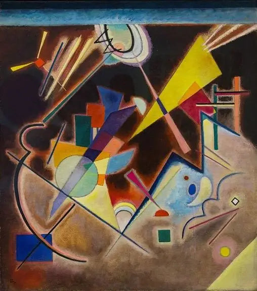 Mørk brun - Vassily Kandinsky