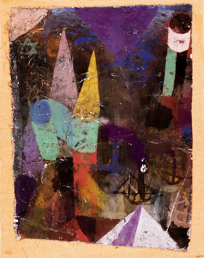 Havnebildet om natten - Paul Klee