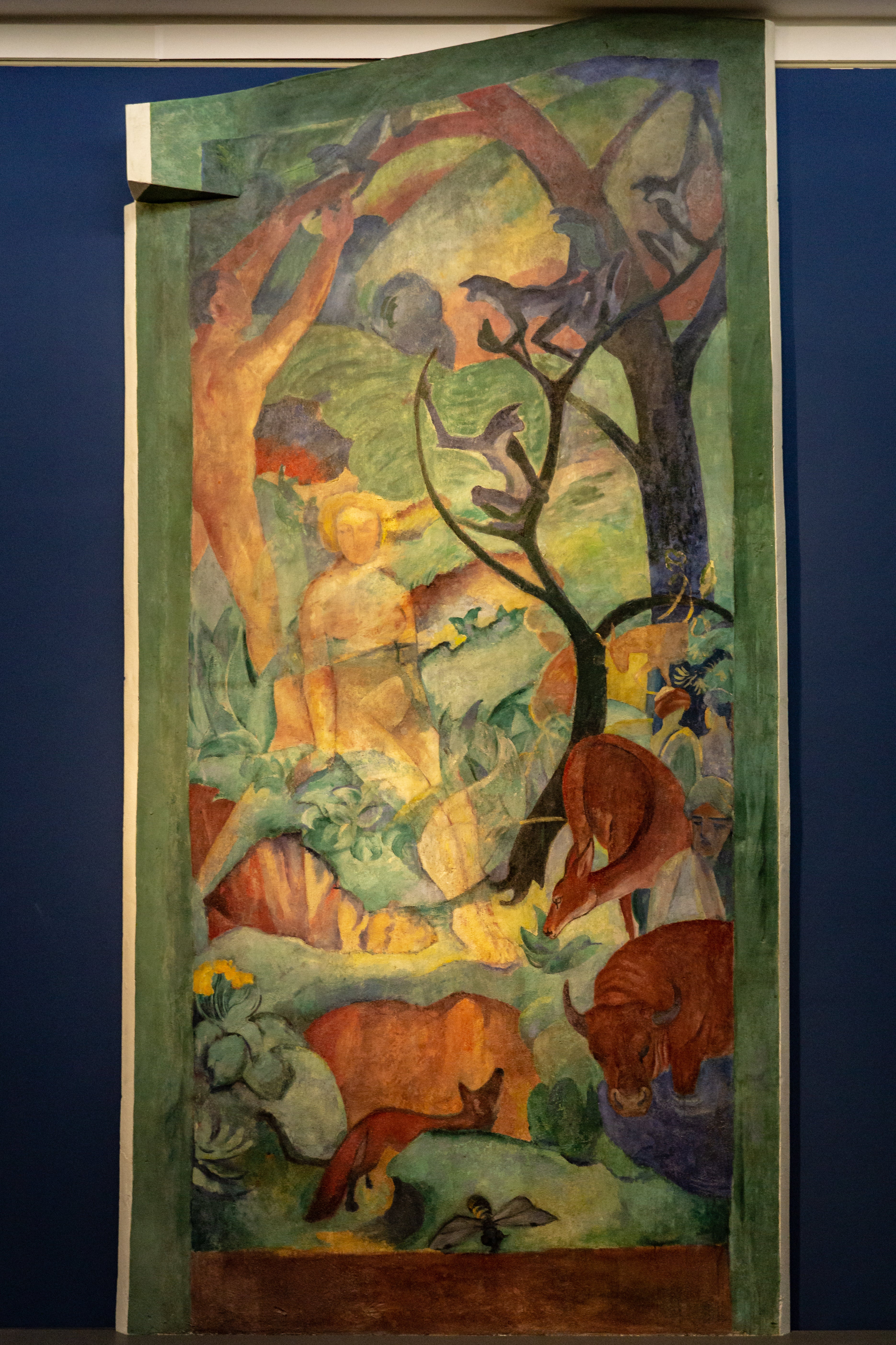 Reproduction du tableau « Paradis - Franz Marc » par Alpha Reproduction en peinture à l’huile