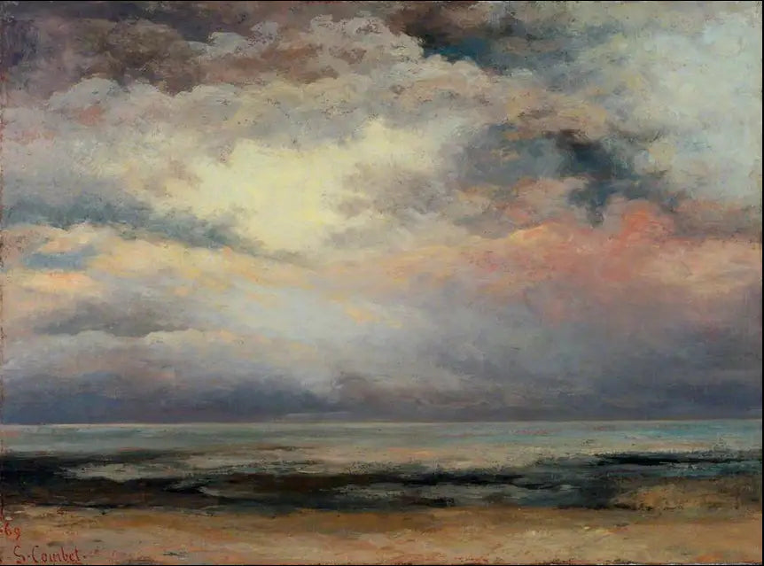 L’immensité - Gustave Courbet - Alpha Reproduction