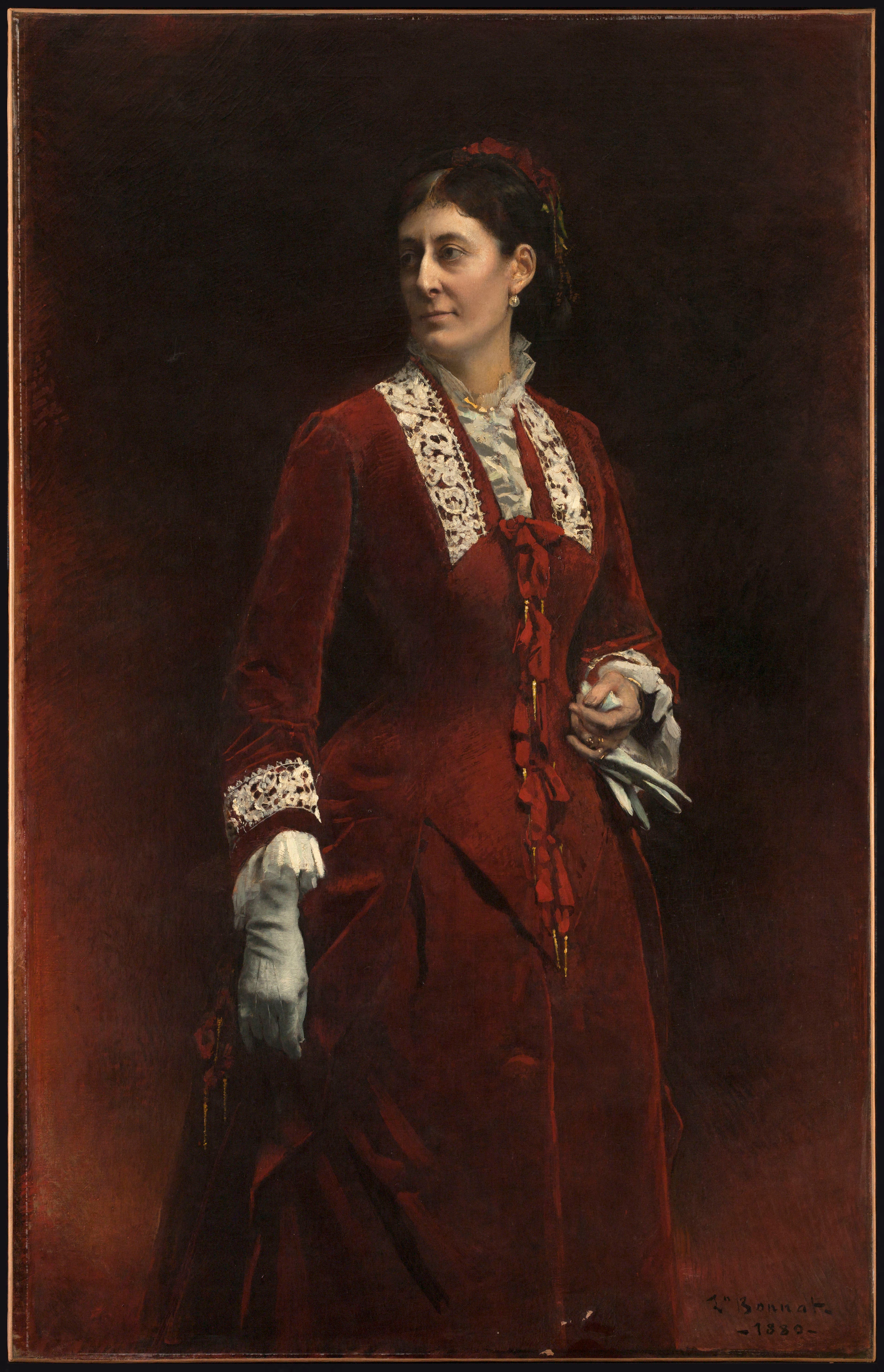 Portrait de Madame Georges Ehrler - Léon Bonnat
