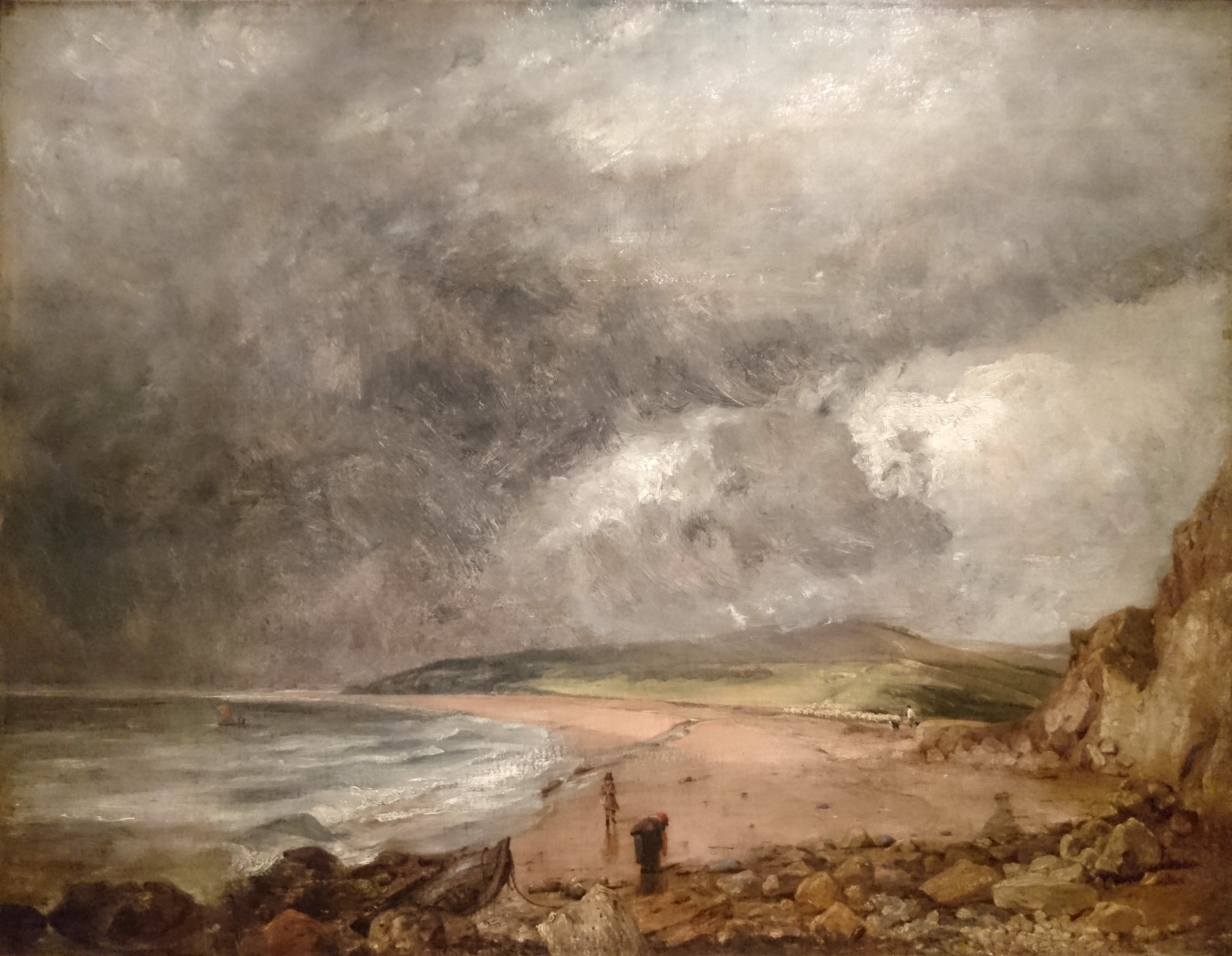 La Baie de Weymouth à l'approche de l'orage - John Constable