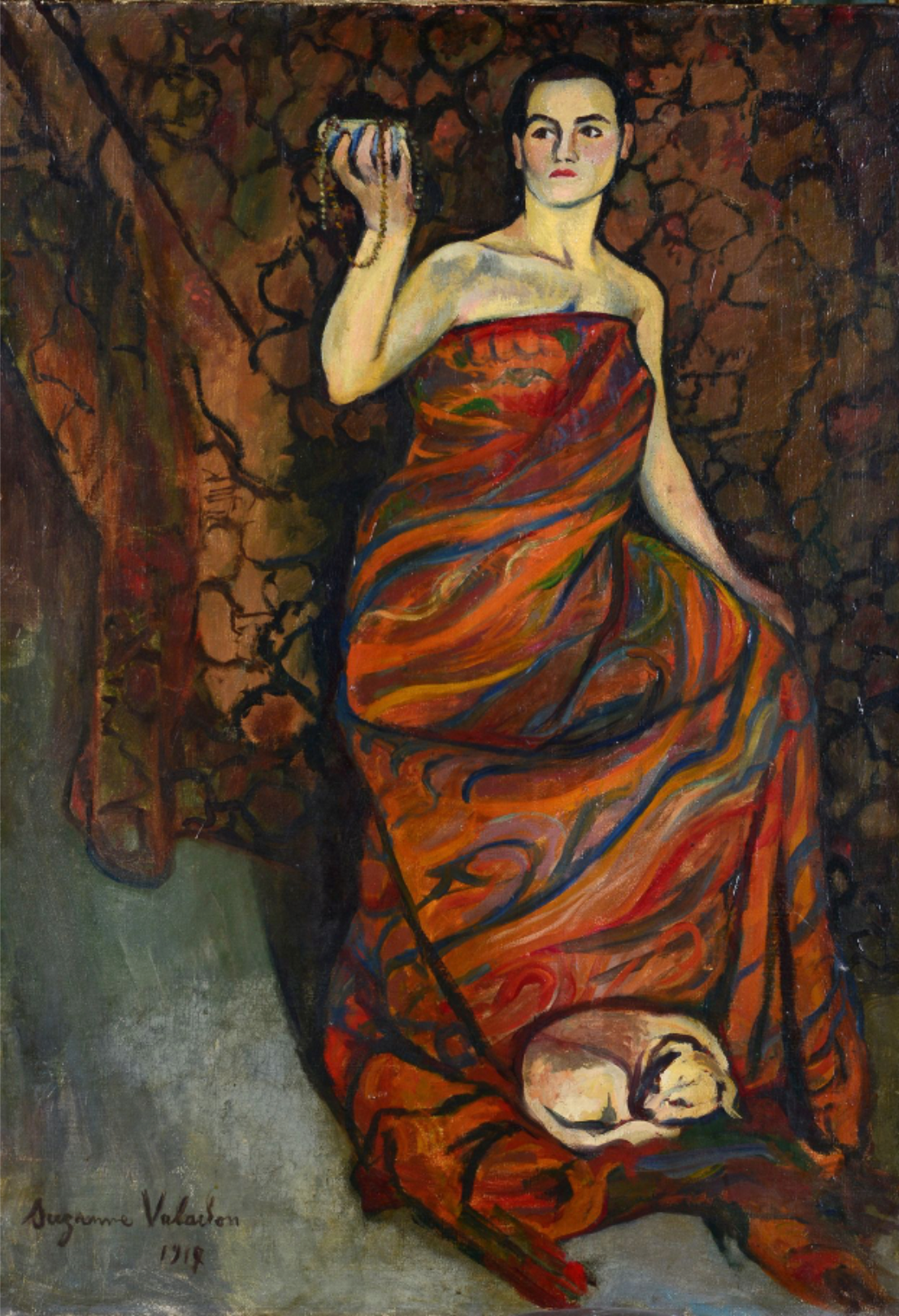 La Dame au petit chien — Suzanne Valadon